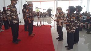 Pelantikan Pengurus Rayon 0604-05 FKPPI Lawang Kidul Periode 2022-2027