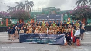 Pelepasan Tim Summit Trekking Bukit Asam