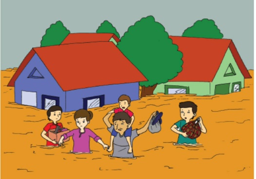 Akibat-Banjir-Puluhan-Warga-di-Lumajang-Mengungsi Akibat-Banjir-Puluhan-Warga-di-Lumajang-Mengungsi
